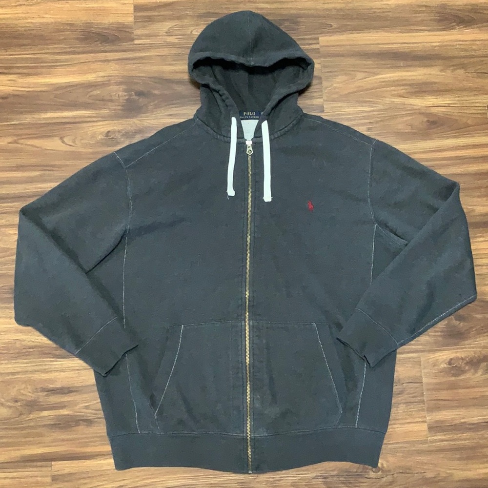 Polo Ralph Lauren Jacket Gray Burgundy men’s XL